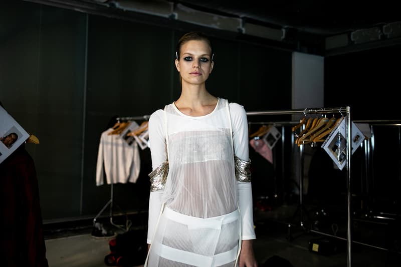 マリアコッホ　ヨルグコッホ　レイブファッション　032c Cosmic Workshop Second Menswear Collection Backstage First Closer Look London Joerg Maria Koch First Womenswear Backstage