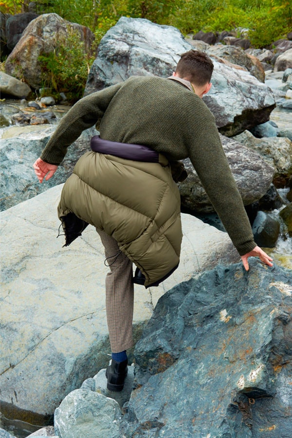 HYPEBEAST 417 by Edifice FW18 Lookbook outwear jackets coats japan style lookbooks edifice sherpa down puffy 