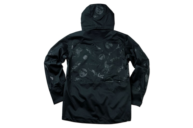 雪上でチラリと和アートが顔を出す 81 BASTARDS x YONEX SNOWBOARDS コラボコレクション ゲレンデで抜群のインパクトを放つ万能ボードと最軽量クラスのノンストレスジャケットが登場 ヨネックス スノーボード スノーウェア HYPEBEAST ハイプビースト