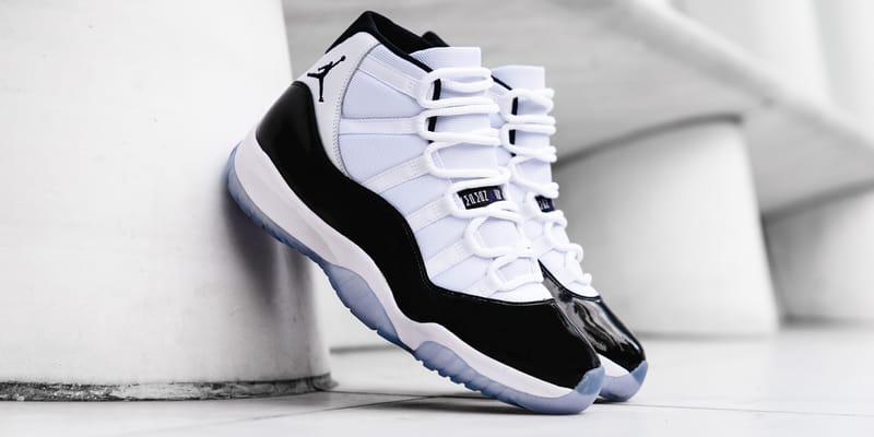 [新品未試着] AIR JORDAN 11 Concord 27cm エアー ジョーダン コンコルド 2018 45 SNKRS購入 AIR JORDAN 11 CONCORD 26.5 新品 未試着