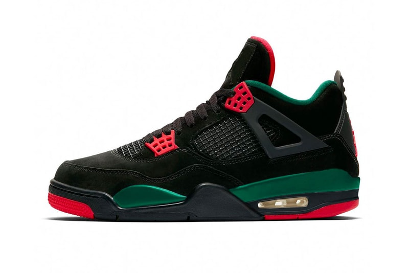 グッチカラー エアジョーダン4 通称 “Gucci” カラーを纏った Air Jordan 4 がスタンバイ？ナイキ nike バッシュ nba HYPEBEAST ハイプビースト