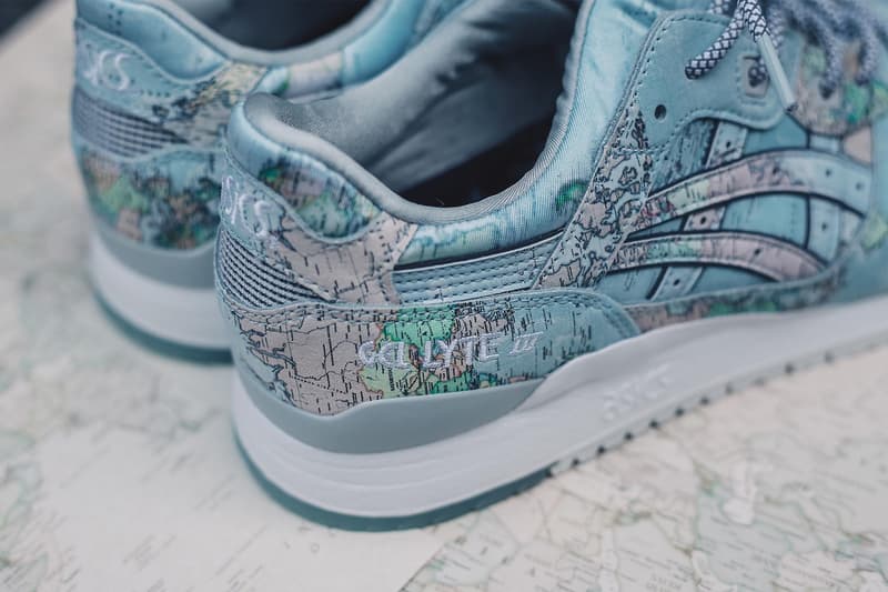 ASICSTIGER atmos アシックスタイガー アトモス  世界地図  GEL-LYTE III 