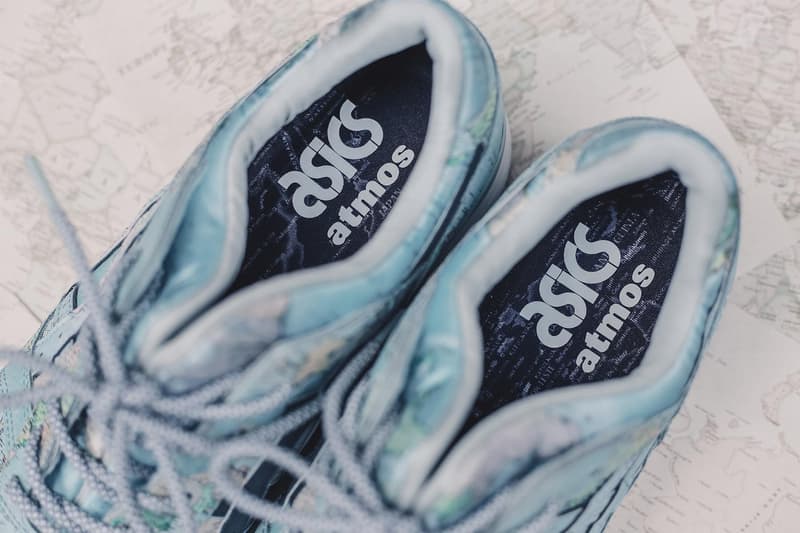 ASICSTIGER atmos アシックスタイガー アトモス  世界地図  GEL-LYTE III 