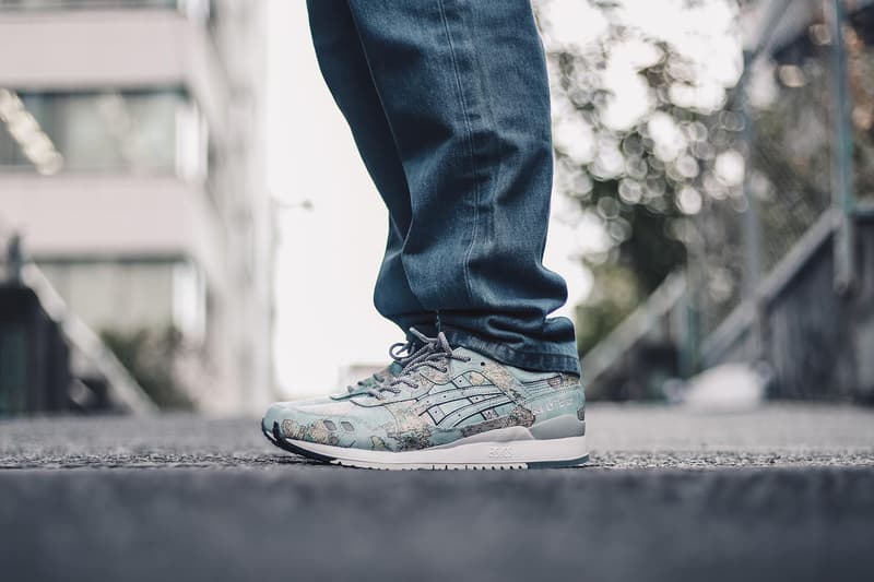 ASICSTIGER atmos アシックスタイガー アトモス  世界地図  GEL-LYTE III 