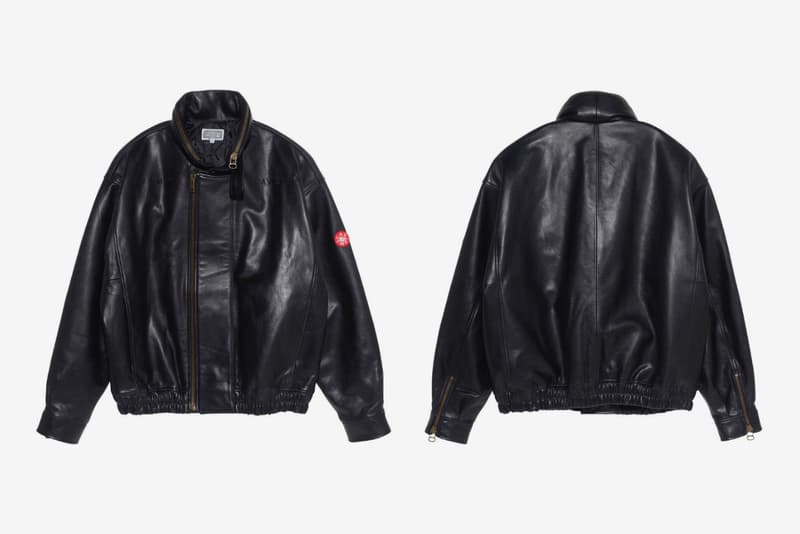 Cav Empt C.E シーイー スケシン 2018年秋冬 最新 デリバリーアイテム Cav Empt November Fall Winter 2018 Drop C.R LEATHER JACKET DESIGN WORLD CREW NECK ZIGGURAT KNIT TRAINING TRACK BOTTOMS ZIP JACKET CARD 19/2 CREW NECK CHARGE KNIT CAP