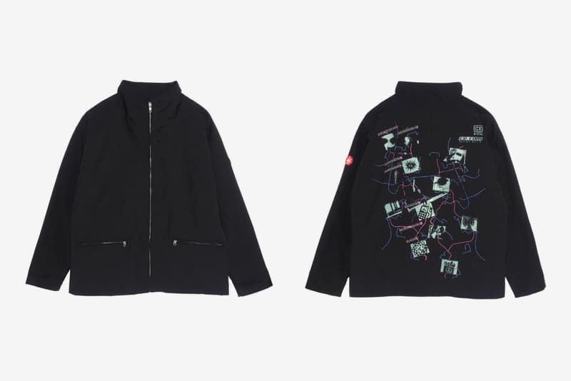 Cav Empt C.E シーイー スケシン 2018年秋冬 最新 デリバリーアイテム Cav Empt November Fall Winter 2018 Drop C.R LEATHER JACKET DESIGN WORLD CREW NECK ZIGGURAT KNIT TRAINING TRACK BOTTOMS ZIP JACKET CARD 19/2 CREW NECK CHARGE KNIT CAP