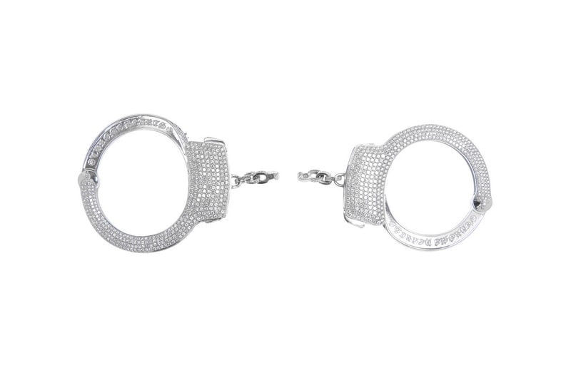 クロムハーツ　シルバー　ゴールド　アクセサリー　ホリデーコレクション　Chrome Hearts holiday 2018 walker vespa necklace hat bucket leather silver cross towel blanket rug stool tumbler cup mug hose bear dinosaur push pin dice shearling sex records collection gift christmas basketball hoop handcuffs