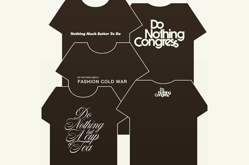 藤原ヒロシ Do Nothing Congress フラグメント fragment design HYPEBEAST ハイプビースト