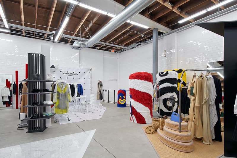 ドーバーストリートマーケット Dover Street Market Los Angeles ロサンゼルス 住所 場所 取り扱い 川久保玲 店内 ディスプレイ 建築