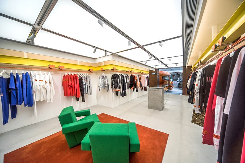 ヘロン プレストン Heron Preston 取り扱い オンライン 旗艦店 フラッグシップ ストアheron preston flagship store hong kong november 29 2018 open debut launch shop storefront