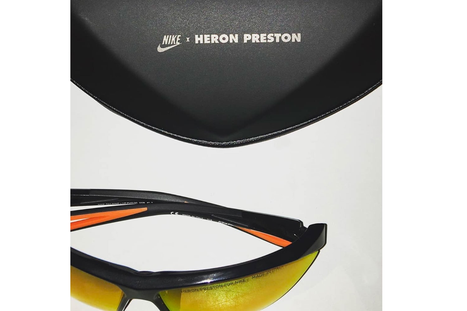ヘロン プレストン ナイキ　サングラス　コラボ　アイウェア　Heron Preston Nike Tailwind HP Sunglasses Release Date Info Performance