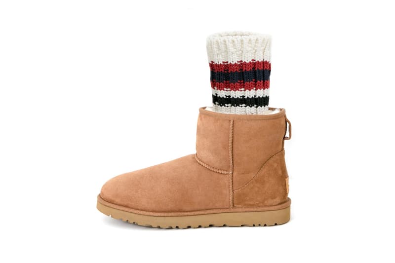 UGG® x sacai コラボ クラシックモデル ニットソックス LOOK HYPEBEAST