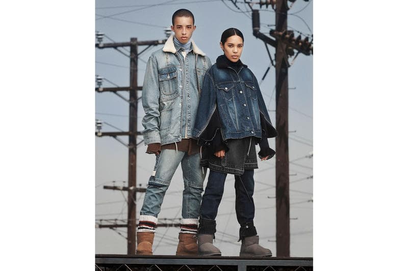UGG® x sacai コラボ クラシックモデル ニットソックス LOOK HYPEBEAST