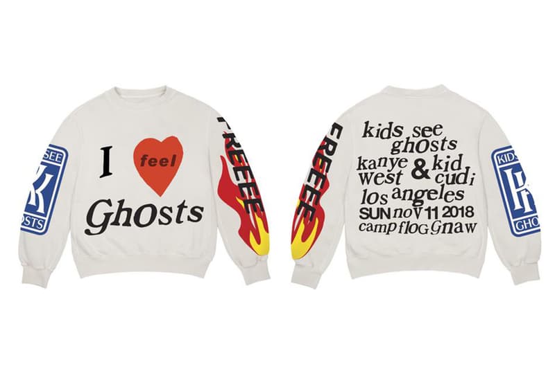 カニエ・ウェスト キッド・カディ キッズ・シー・ゴースト Kanye West と Kid Cudi による『Kids See Ghosts』が新作マーチアパレルを大量ドロップ