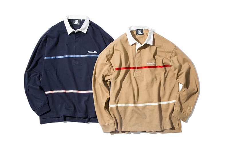 フィラ ビームス レ サンク レトル LES CINQ LETTRES FILA BEAMS T コラボ セットアップ ラガーシャツ パーカ Tシャツ