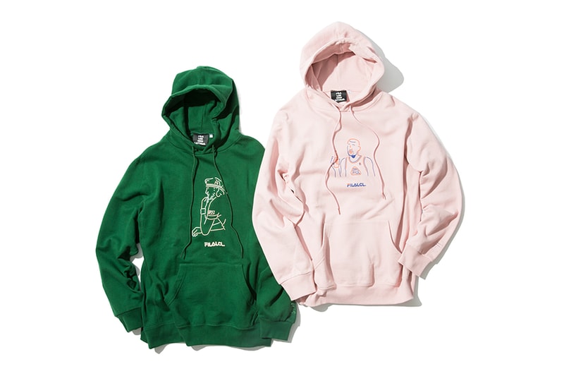 フィラ ビームス レ サンク レトル LES CINQ LETTRES FILA BEAMS T コラボ セットアップ ラガーシャツ パーカ Tシャツ