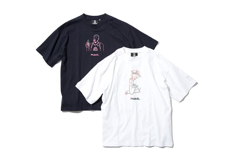フィラ ビームス レ サンク レトル LES CINQ LETTRES FILA BEAMS T コラボ セットアップ ラガーシャツ パーカ Tシャツ