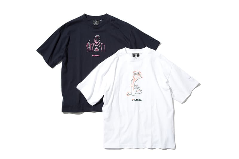 フィラ ビームス レ サンク レトル LES CINQ LETTRES FILA BEAMS T コラボ セットアップ ラガーシャツ パーカ Tシャツ