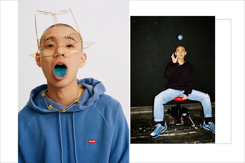 KID FRESINO が着る80年代フレーバー漂う Levi’s® の最新ジーンズ 〈Levi’s®〉の最新スニーカージーンズ“Hi-Ball&Lo-Ball”を『HYPEBEAST』流の最旬スタイルで表現 HYPEBEAST ハイプビースト キッド フレシノ