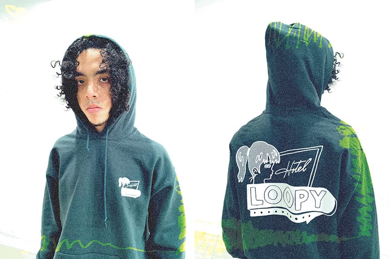 ルーピーホテル アップルバターストア 限定 コラボ LOOPY HOTEL APPLE BUTTER STORE 福岡 今泉 セレクトショップ Tシャツ パーカー