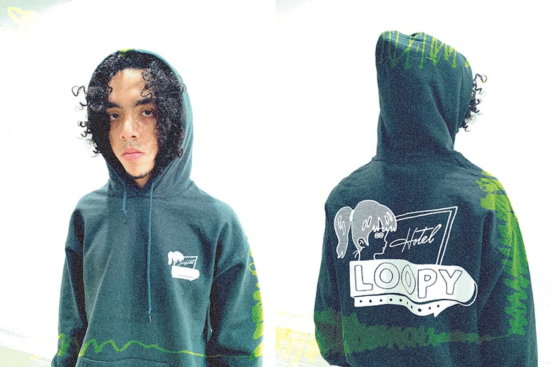 ルーピーホテル アップルバターストア 限定 コラボ LOOPY HOTEL APPLE BUTTER STORE 福岡 今泉 セレクトショップ Tシャツ パーカー