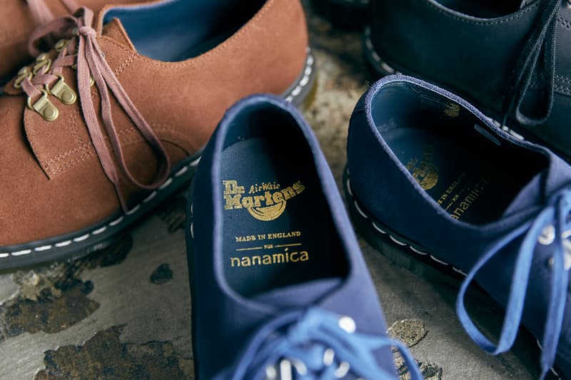 nanamica x Dr. Martens よりギミック盛りだくさんのコラボシューズ第2弾が誕生 『nanamica』が今季提案する“8つのセットアップスタイル”に寄り添う一足を3色展開でリリース HYPEBEAST ハイプビースト