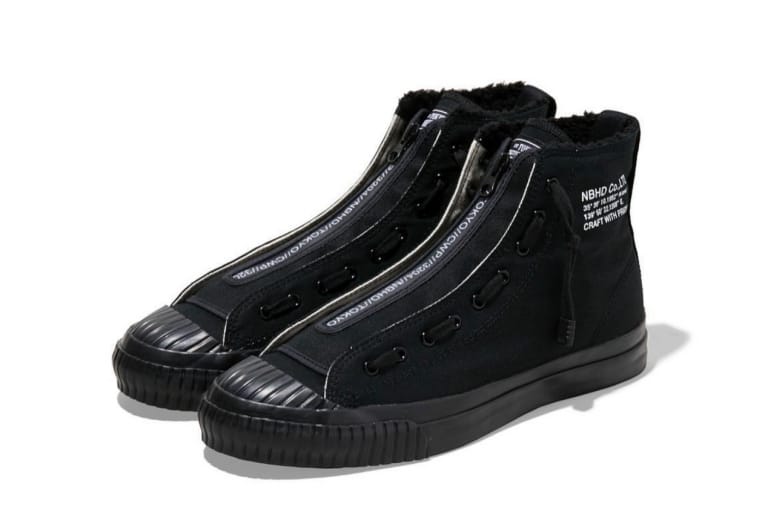 激レアneighborhood furyレザースニーカー29cm永瀬滝沢 イタリア製 厚底 スニーカー レザー スニーカー レディース