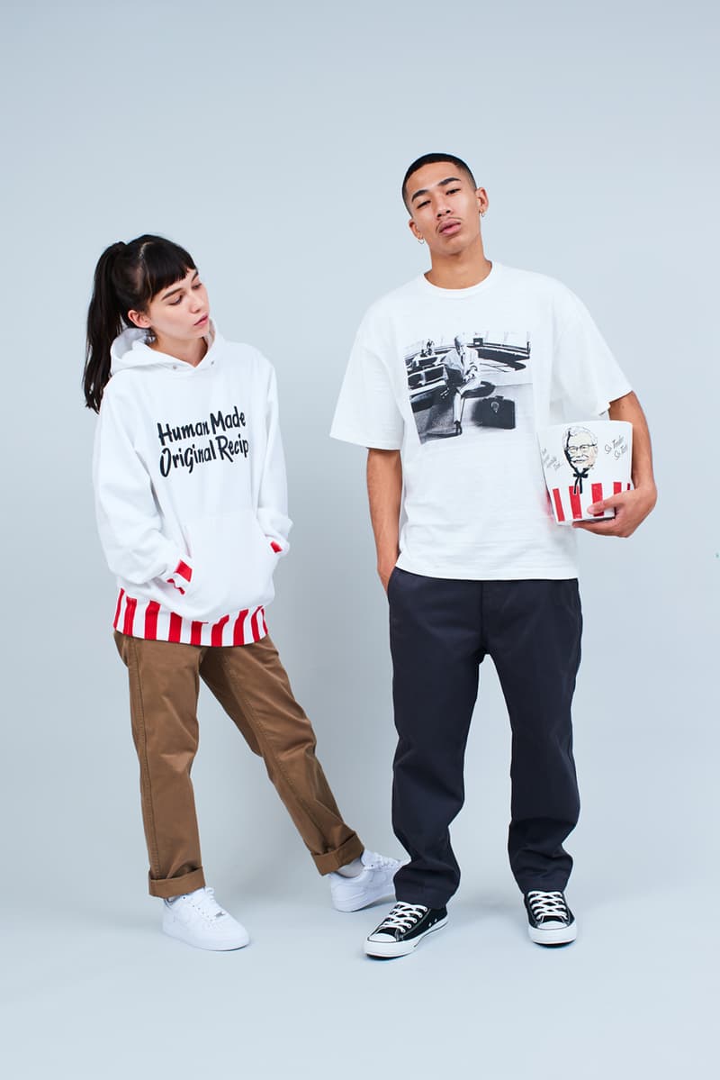ヒューマンメイド ケンタッキーフライドチキン NIGO HUMAN MADE KFC コラボ コラボレーション オンライン 発売日 取り扱い