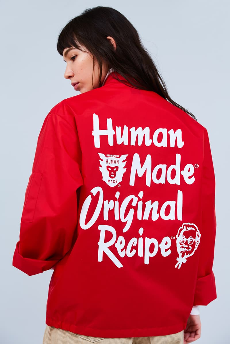 ヒューマンメイド ケンタッキーフライドチキン NIGO HUMAN MADE KFC コラボ コラボレーション オンライン 発売日 取り扱い