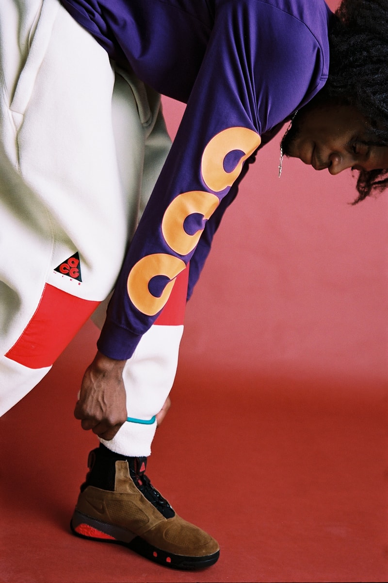 ナイキ ACG Nike ナイキ フリース エーシージー ルックブック　ホリデーコレクション Nike ACG Apparel Footwear 2018 Holiday Collection Fashion Clothing Shoes Trainers Kicks Sneakers Cop Purchase Buy Lookbook