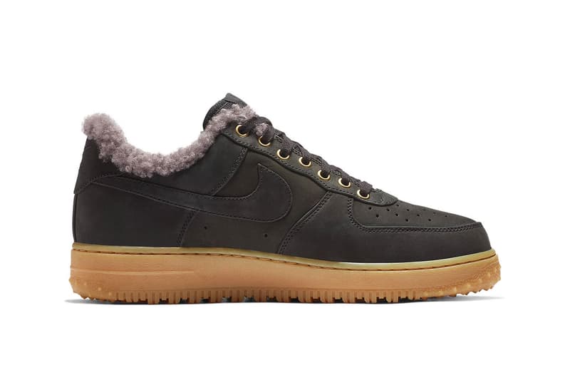 ナイキ エアフォースワン ウィンター Nike Air Force 1 Low Premium Winter Release Info Date Black Thunder Blue Gum Light Brown colorway sneaker HYPEBEAST ハイプビースト