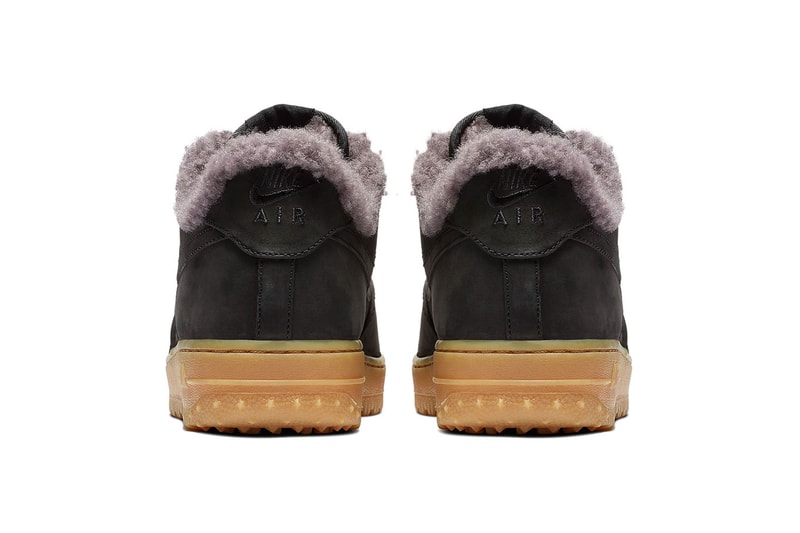 ナイキ エアフォースワン ウィンター Nike Air Force 1 Low Premium Winter Release Info Date Black Thunder Blue Gum Light Brown colorway sneaker HYPEBEAST ハイプビースト