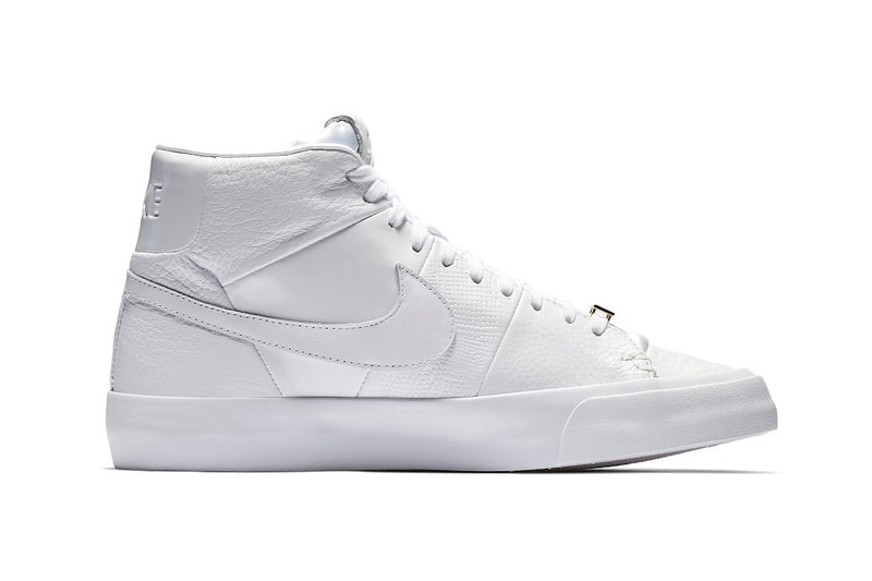 ナイキ　ブレザー　オールホワイト　レザー Nike Blazer Royal "Triple White" Release Date price november 2018 