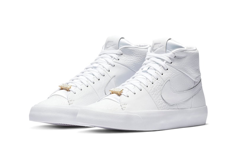 ナイキ　ブレザー　オールホワイト　レザー Nike Blazer Royal "Triple White" Release Date price november 2018 