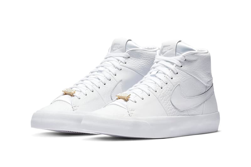 ナイキ ブレザー オールホワイト レザー Nike Blazer Royal "Triple White" Release Date price november 2018