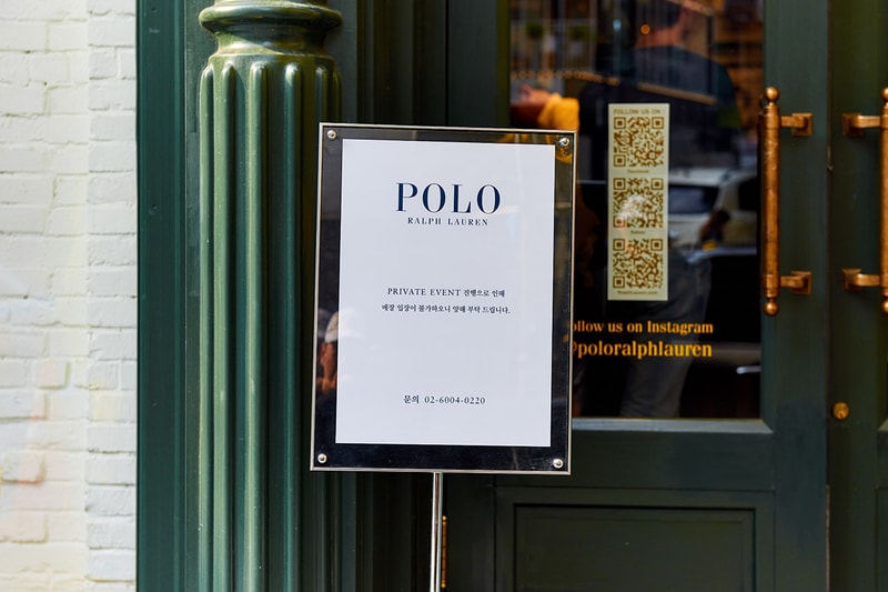 パレス ポロ ラルフ ローレン コラボ Palace Polo Ralph Lauren Garosu Seoul Release korea street style drop streetwear lines 