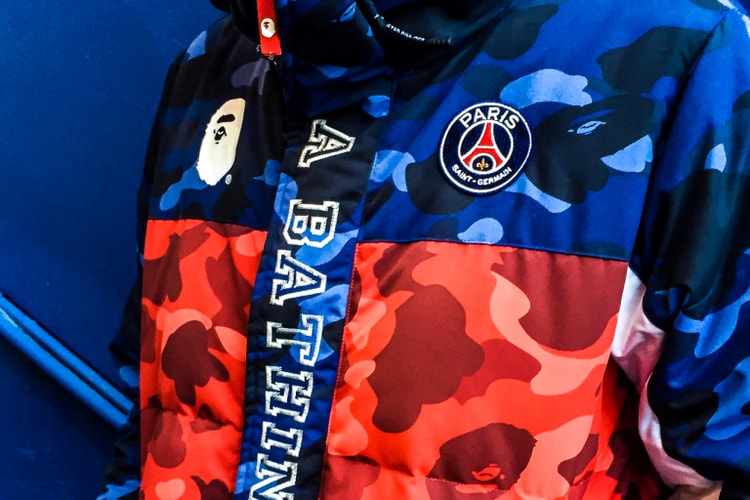PSG と A BATHING APE® がコラボコレクションをリリースすることが判明