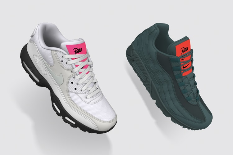 UPDATE:Air Max 90と95のソールを入れ替えた Patta x Nike の第2弾コラボが登場