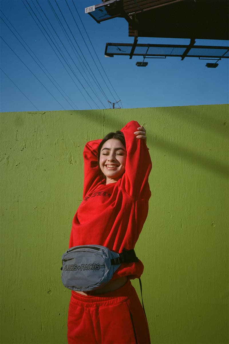 プレイシズプラスフェイシズ P+F Places+Faces オンライン ストリート ストリートウェア　 Places+Faces Fall Winter 2018 Release Lookbook collection drop info november 30 2018 buy waist shoulder bag logo