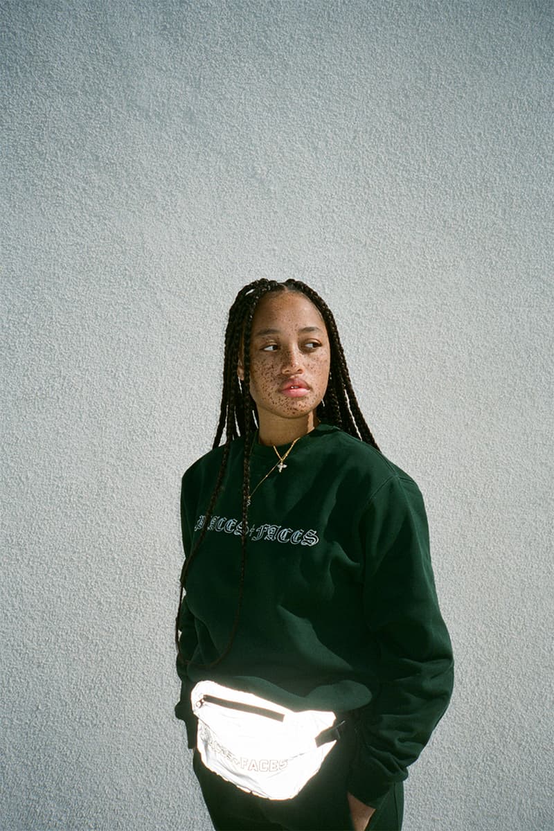 プレイシズプラスフェイシズ P+F Places+Faces オンライン ストリート ストリートウェア　 Places+Faces Fall Winter 2018 Release Lookbook collection drop info november 30 2018 buy waist shoulder bag logo