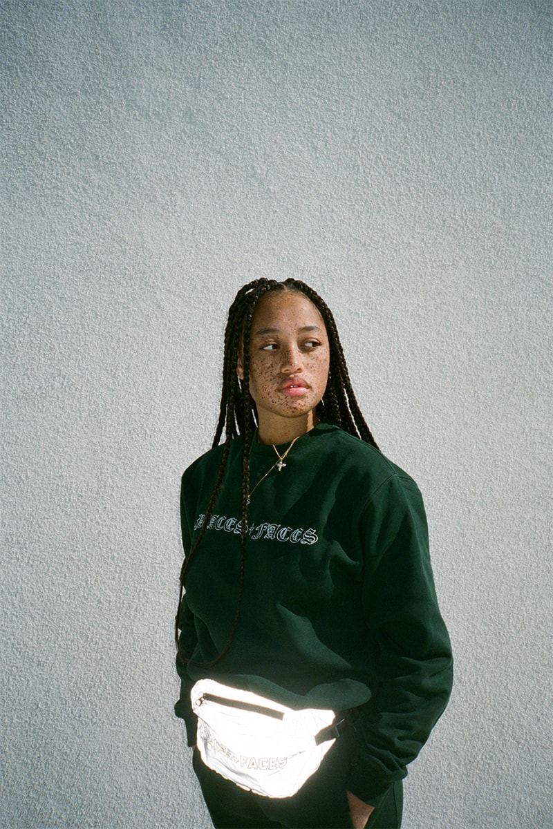 プレイシズプラスフェイシズ P+F Places+Faces オンライン ストリート ストリートウェア　 Places+Faces Fall Winter 2018 Release Lookbook collection drop info november 30 2018 buy waist shoulder bag logo