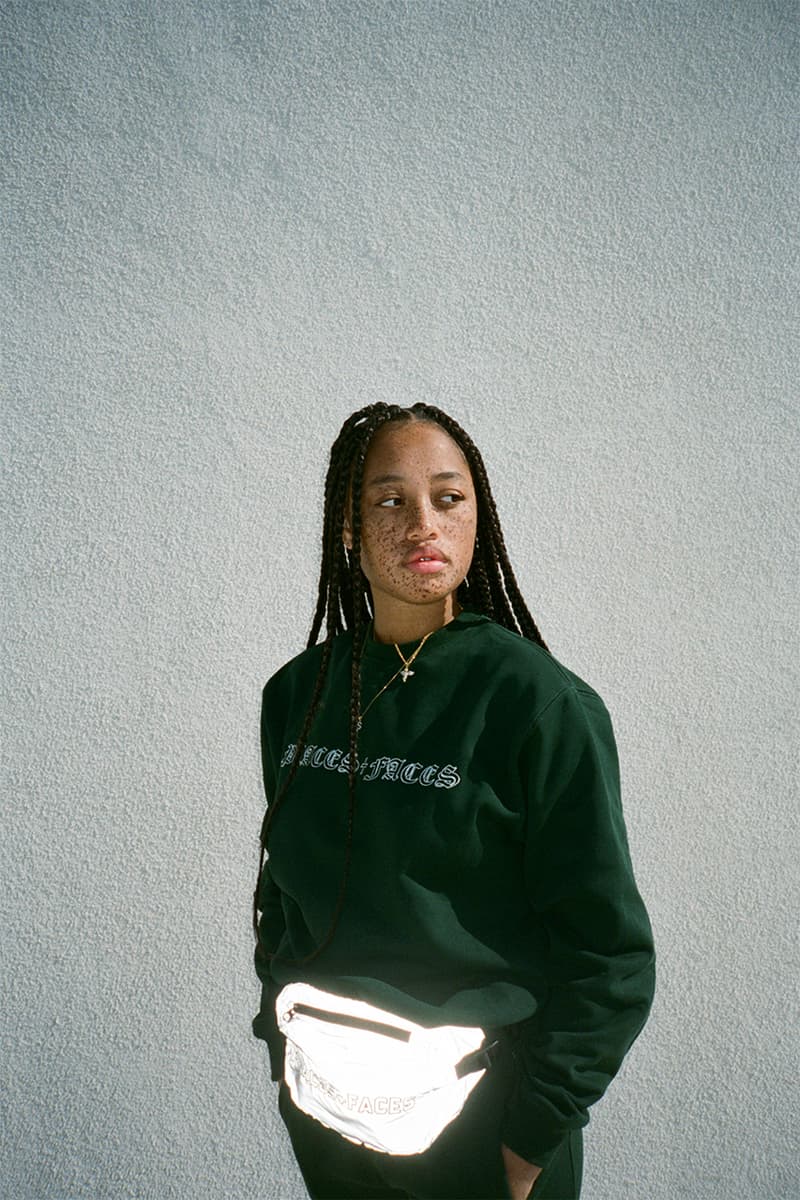 プレイシズプラスフェイシズ P+F Places+Faces オンライン ストリート ストリートウェア Places+Faces Fall Winter 2018 Release Lookbook collection drop info november 30 2018 buy waist shoulder bag logo