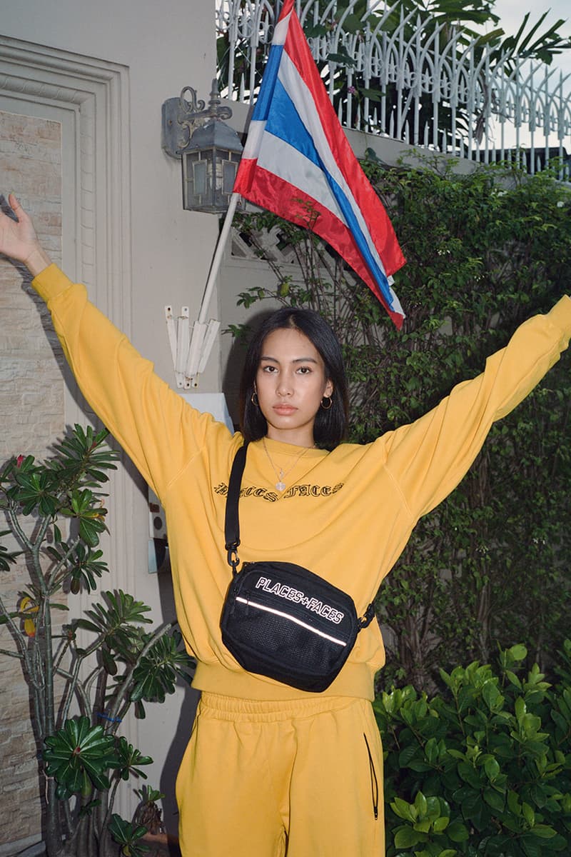 プレイシズプラスフェイシズ P+F Places+Faces オンライン ストリート ストリートウェア Places+Faces Fall Winter 2018 Release Lookbook collection drop info november 30 2018 buy waist shoulder bag logo