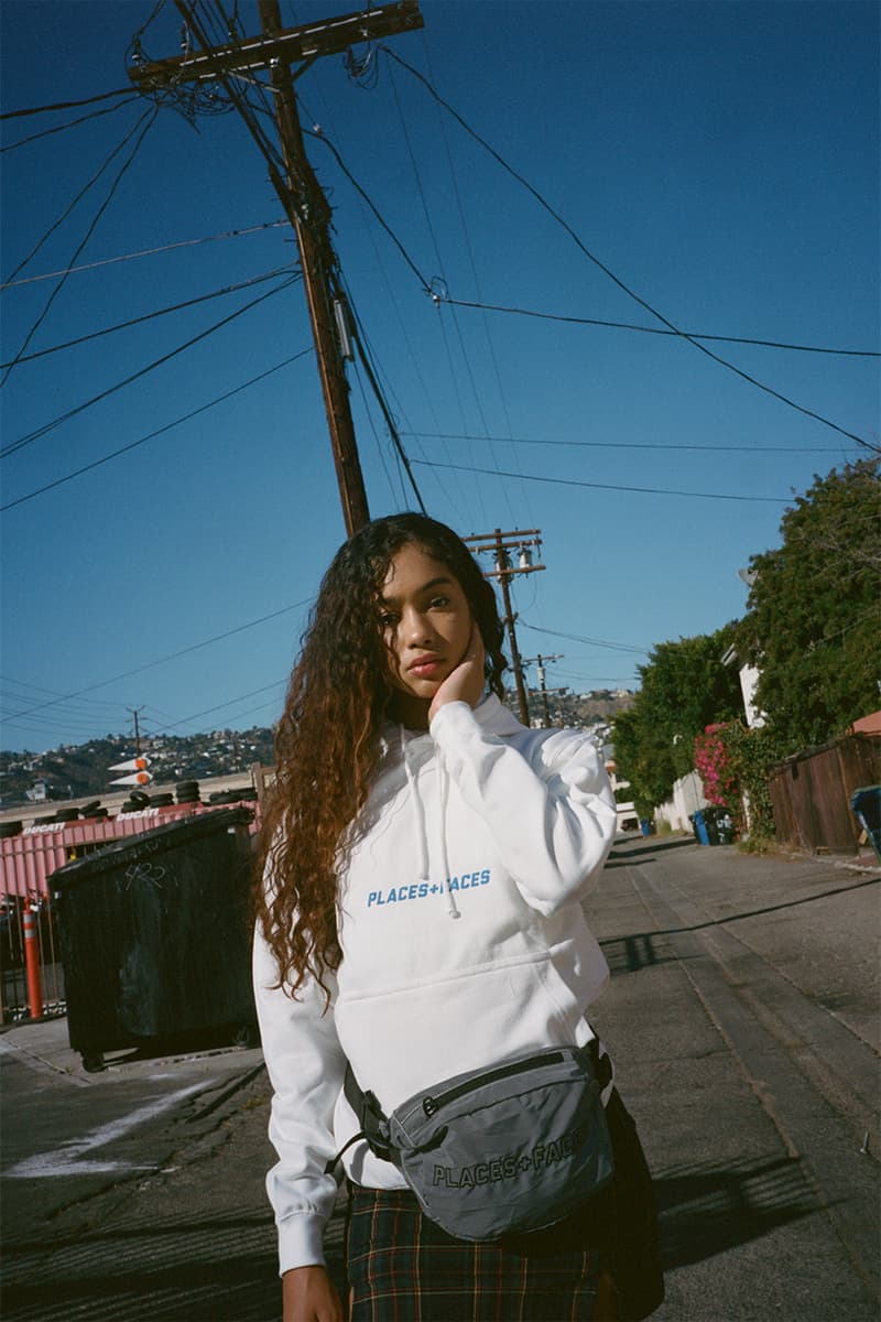 プレイシズプラスフェイシズ P+F Places+Faces オンライン ストリート ストリートウェア Places+Faces Fall Winter 2018 Release Lookbook collection drop info november 30 2018 buy waist shoulder bag logo