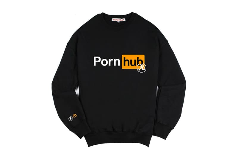 Pornhub ポーンハブ リチャードソン Richardson コラボ アパレル Tシャツ フーディー