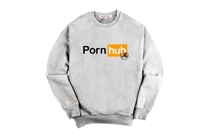 Pornhub ポーンハブ リチャードソン Richardson コラボ アパレル Tシャツ フーディー