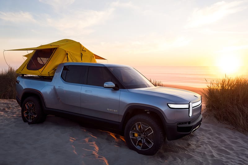 米新興EVメーカー Rivian が近未来的な表情の電動ピックアップトラック R1T を発表