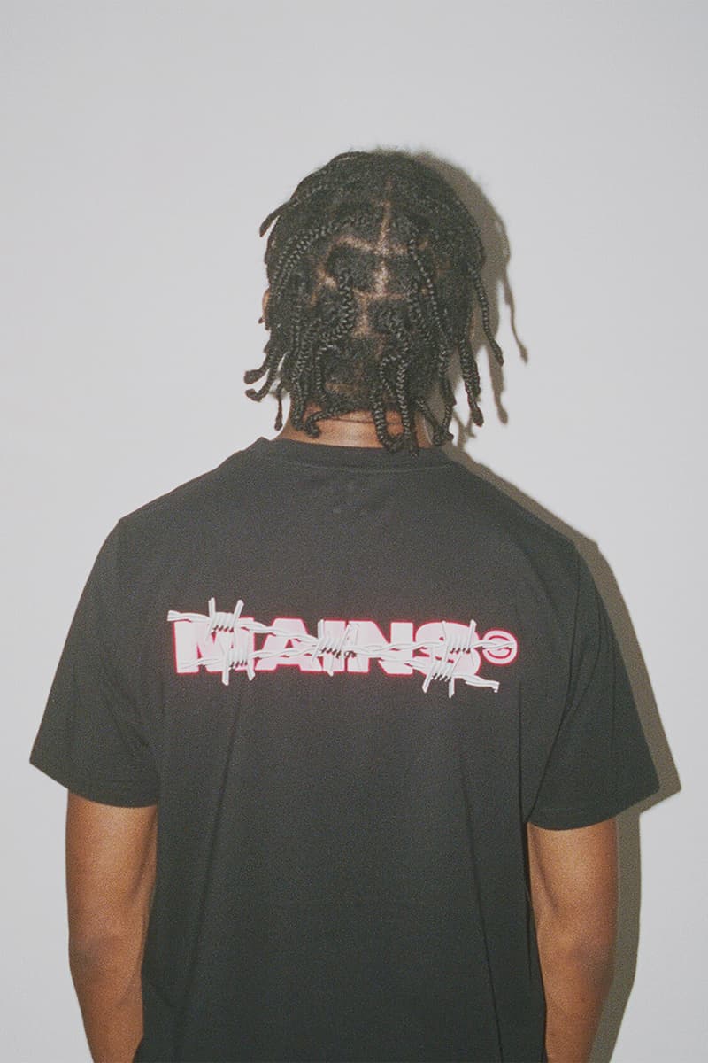 スケプタ メインズ Skepta Mains London Second Drop Pop Up Store Lookbook Fashion Clothing Signature Style Tracksuits T-Shirts Bag Styles Hats Webstore Monday 26 November Shop Drop Saturday 24 25 Soho, London 15 Bateman St W1D 3AQ