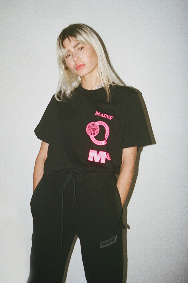 スケプタ　メインズ　Skepta Mains London Second Drop Pop Up Store Lookbook Fashion Clothing Signature Style Tracksuits T-Shirts Bag Styles Hats Webstore Monday 26 November Shop Drop Saturday 24 25 Soho, London 15 Bateman St W1D 3AQ