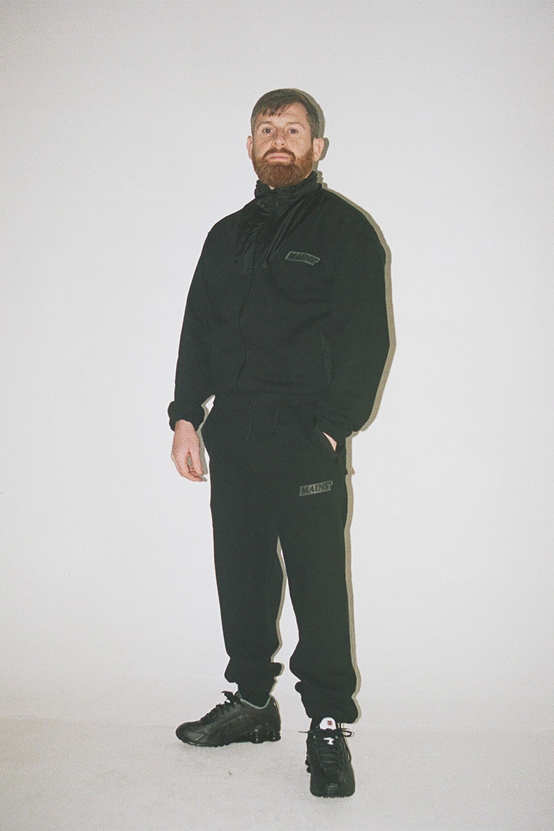 スケプタ　メインズ　Skepta Mains London Second Drop Pop Up Store Lookbook Fashion Clothing Signature Style Tracksuits T-Shirts Bag Styles Hats Webstore Monday 26 November Shop Drop Saturday 24 25 Soho, London 15 Bateman St W1D 3AQ